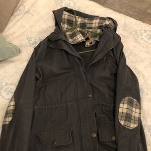 Light hooded jacket